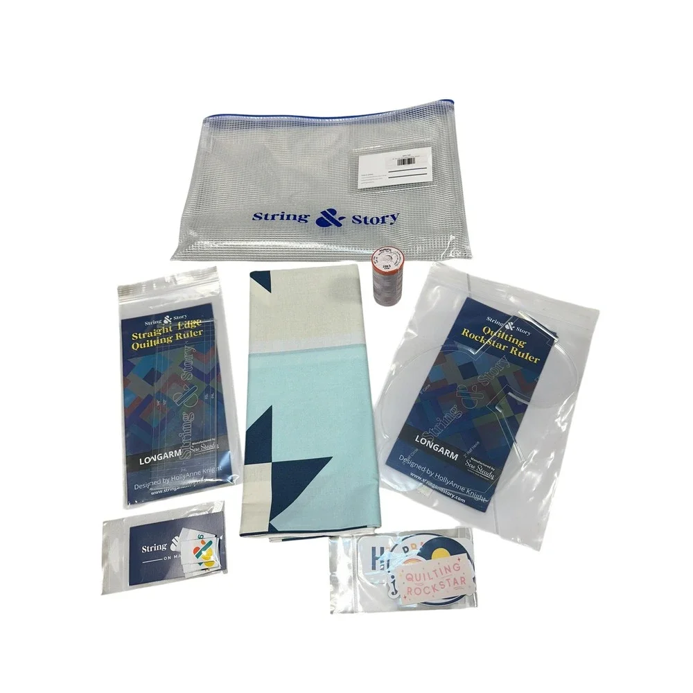 String & Story Quilting Rockstar Ruler Bundle Aurifil Thread Schmetz Needles